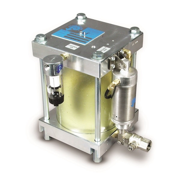 Zero Loss Condensate drain for liquids with a specific gravity as low as 0.7.